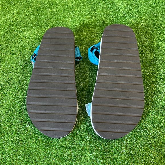 Zara Kids' Hook & Loop Straps Summer Comfort Blue Technical Sandals Shoes Size 6 - Picture 9 of 11